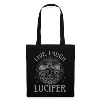 Live Love Lucifer Goth Festival Death Metal - Tote Bag - black - Front
