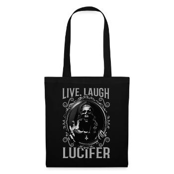 Live Love Lucifer Goth Festival Death Metal - Tote Bag - black - Front