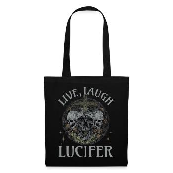 Live Love Lucifer Goth Festival Death Metal - Tote Bag - black - Front