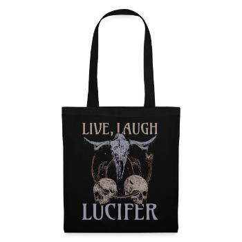 Live Love Lucifer Goth Festival Death Metal - Tote Bag - black - Front