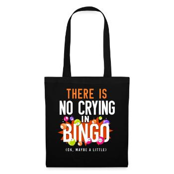 Joueur de bingo il n’y a pas de pleurs - Sac en tissu - noir - Devant