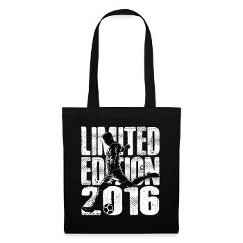 Limited Edition 2016 Limited Edition Fußball - Stoffbeutel - Schwarz - Vorne