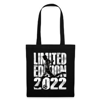 Limited Edition 2022 Limited Edition Fußball - Stoffbeutel - Schwarz - Vorne