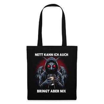 Sympa je peux aussi apporter mais rien n’apporte - Sac en tissu - noir - Devant