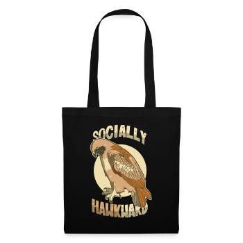Falcon: Socially Awkward - Tote Bag - black - Front