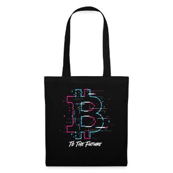 Bitcoin To The Future Bitcoin Btc Crypto Currency - Tote Bag - black - Front