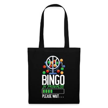 Bingo Player Bingo In Progress - Tote Bag - black - Front