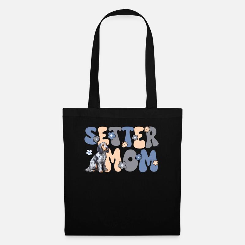 Englanti Blue Setter Groovy Setter Mama - Kangaskassi - musta