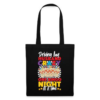 Bingo Player Husband Wife Driving - Tote Bag - black - Front