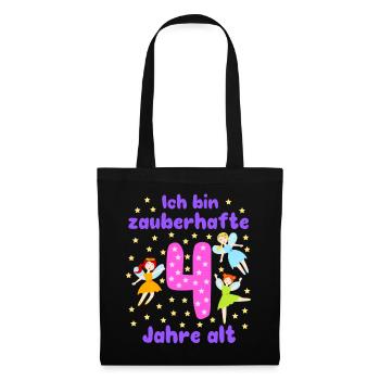 I'm Enchanting 4 Fairies Magic Fantasy Girl - Tote Bag - black - Front