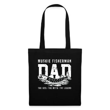 Muskie Fisherman Dad The Idol The Muskie Fishing - Tote Bag - black - Front