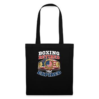 Boxing Boxing Retired Not Expired - Tote Bag - black - Front