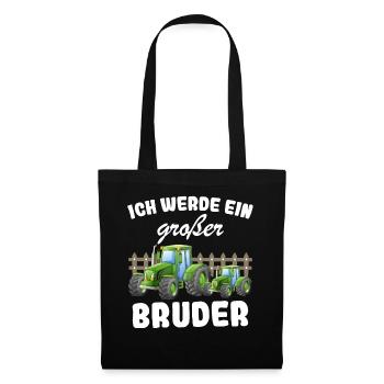 Announcing offspring | I'm going to be a big brother in 2025 - Tote Bag - black - Front