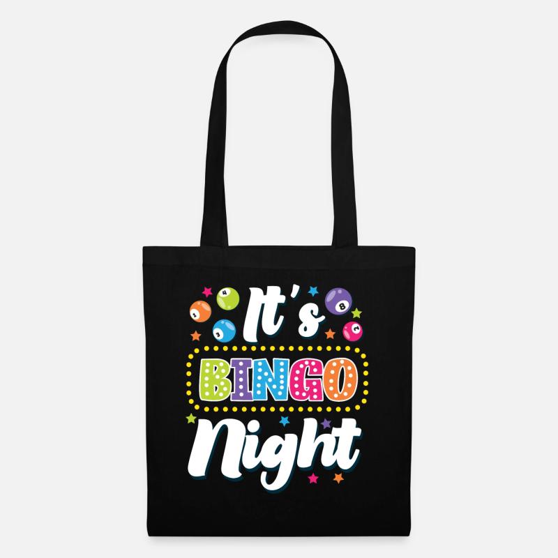 Bingo Player It's Bingo Night - Stoffbeutel - Schwarz