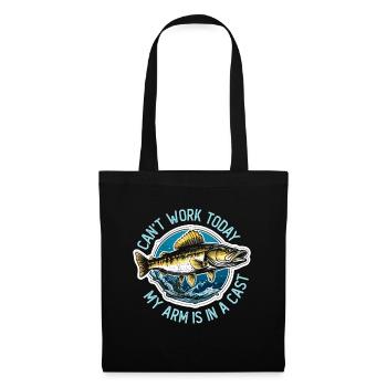 La pêche au doré ne peut pas fonctionner aujourd’hui, mon amateur de pêche - Sac en tissu - noir - Devant