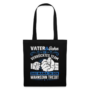 Father & Son Strong & Hilarious Together - Tote Bag - black - Front