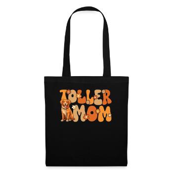 Nouvelle-Écosse Duck Tolling Retriever Groovy Toller - Sac en tissu - noir - Devant