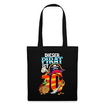 10th Birthday Pirates - Tote Bag - black - Front