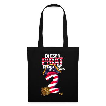 2nd Birthday Pirates - Tote Bag - black - Front