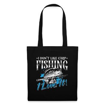 Carp Fishing I Don't Like Carp Loves Fish Hunting - Tote Bag - black - Front