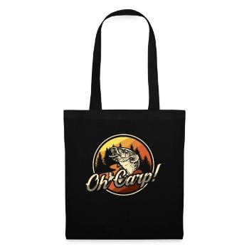 Carp Fishing Oh Carp Loves Sport Fishing Fishermen - Tote Bag - black - Front