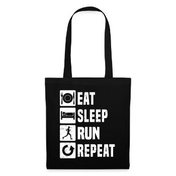 Jogging Homme Jogging Fitness Femme Jogging - Sac en tissu - noir - Devant