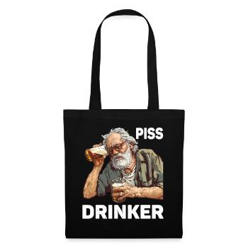 Piss Drinker 46 - Stoffbeutel - Schwarz - Vorne