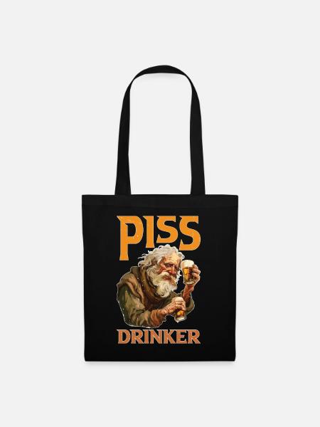 Piss Drinker 45 - Stoffbeutel - Schwarz