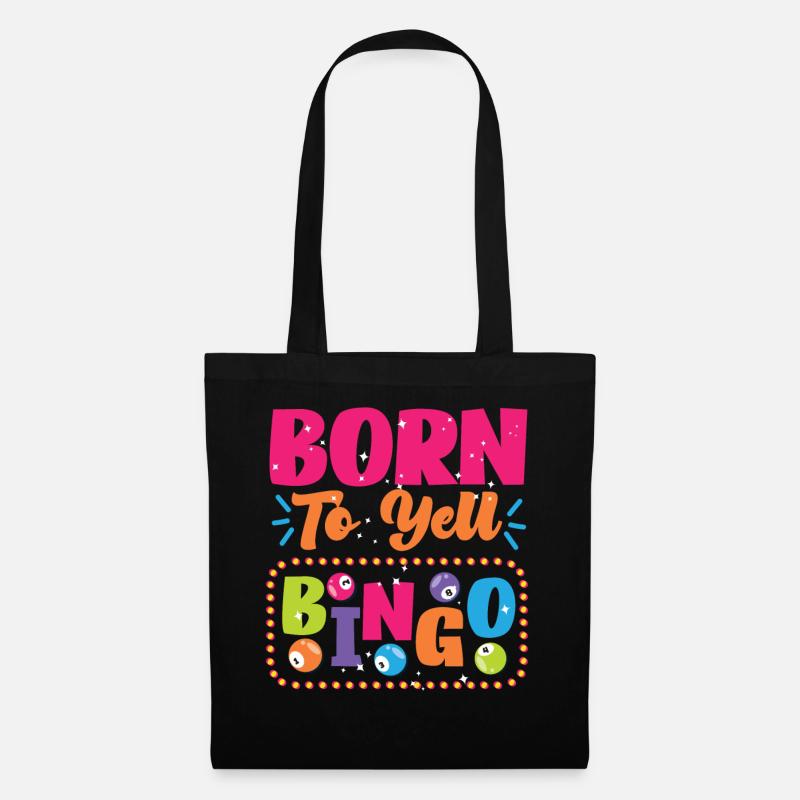 Bingo Player Born To Yell Bingo - Stoffbeutel - Schwarz