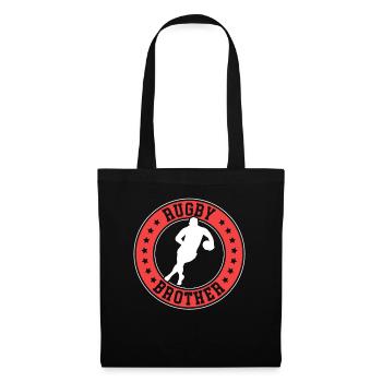 Rugby Brother Playing Rugby Brother - Tote Bag - black - Front