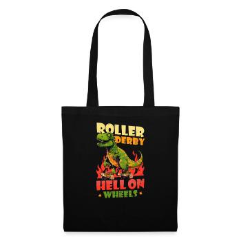Roller Derby Hell On Wheels - Sac en tissu - noir - Devant