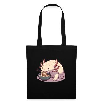 Ramen time for the axolotl - Tote Bag - black - Front