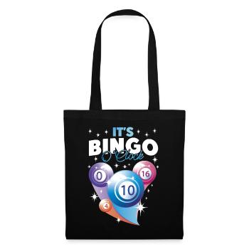Bingo Player It's Bingo O'Clock - Stoffbeutel - Schwarz - Vorne