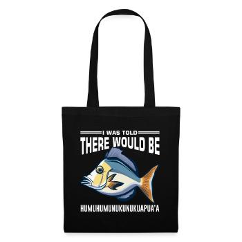 Hawaiian triggerfish Humuhumunukunukuapua'a - Tote Bag - black - Front
