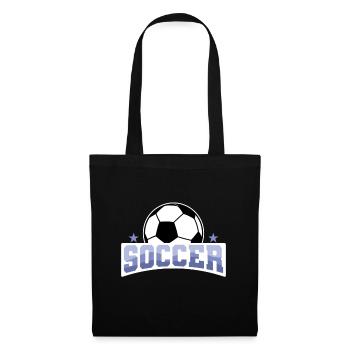 Football « Soccer » Football récréatif - Sac en tissu - noir - Devant