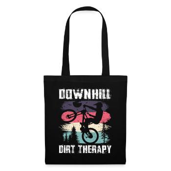 Vélo de montagne de descente Downhill Dirt Therapy - Sac en tissu - noir - Devant