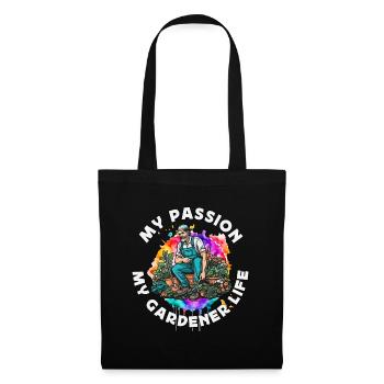 Gardener My Passion My Gardener Life Plant Lover - Tote Bag - black - Front