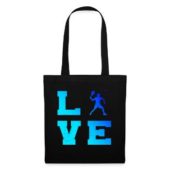Women's Racquetball Pickleball Racquetball Games - Tote Bag - black - Front
