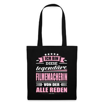 Ich Bin Diese Legendäre Filmemacherin Regisseurin - Stoffbeutel - Schwarz - Vorne
