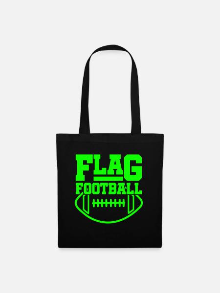 Flag Football - Stoffbeutel - Schwarz