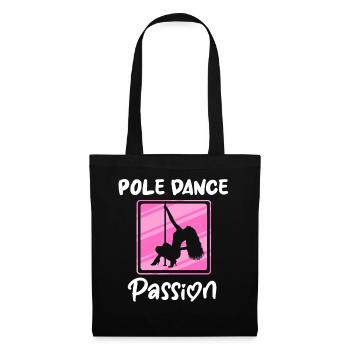 Danseur De Pole Dance, Pole Dance, Pole Dance - Sac en tissu - noir - Devant