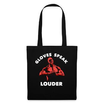 Boxen Martial Arts Boxing Box Club Boxer - Stoffbeutel - Schwarz - Vorne