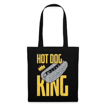Hot Dog Adult King Hot Dog King - Stoffbeutel - Schwarz - Vorne