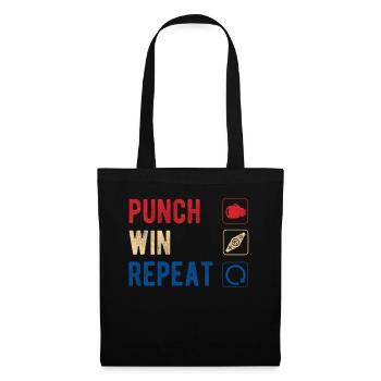 Boxen Martial Arts Boxing Box Club Boxer - Stoffbeutel - Schwarz - Vorne