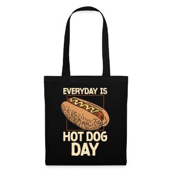 Hot Dog Adult Every Day Is Hot Dog - Tote Bag - black - Front