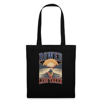 Kayaking Rowed Less Taken - Tote Bag - black - Front