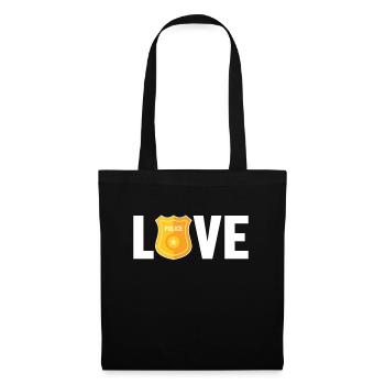 Gardien de prison de l’établissement correctionnel de Love - Sac en tissu - noir - Devant