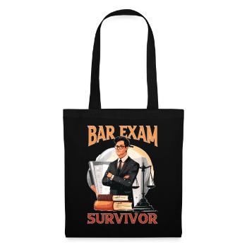 Survivant à l'examen du barreau 5 - Sac en tissu - noir - Devant