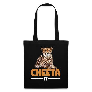 Cheeta-le 2 - Sac en tissu - noir - Devant