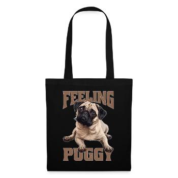 Feeling Puggy - Tote Bag - black - Front